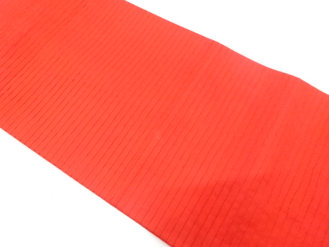 変わり織　横段模様織り出し　名古屋帯